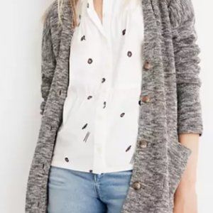 NWT Madewell Alton Cardigan Sweater, Size S.